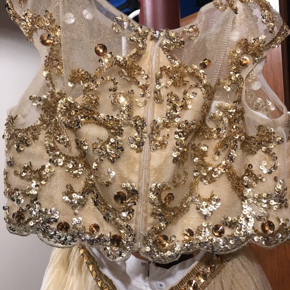 Sherri Hill two-piece dress prom wedding formal - Picture 5 of 6